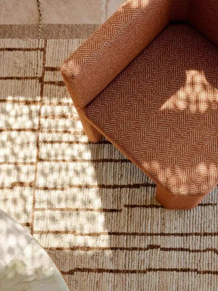 Organic linen detail