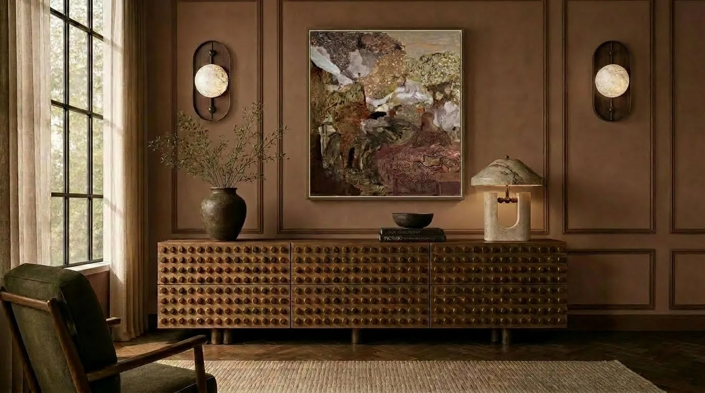 Refined Interior Background
